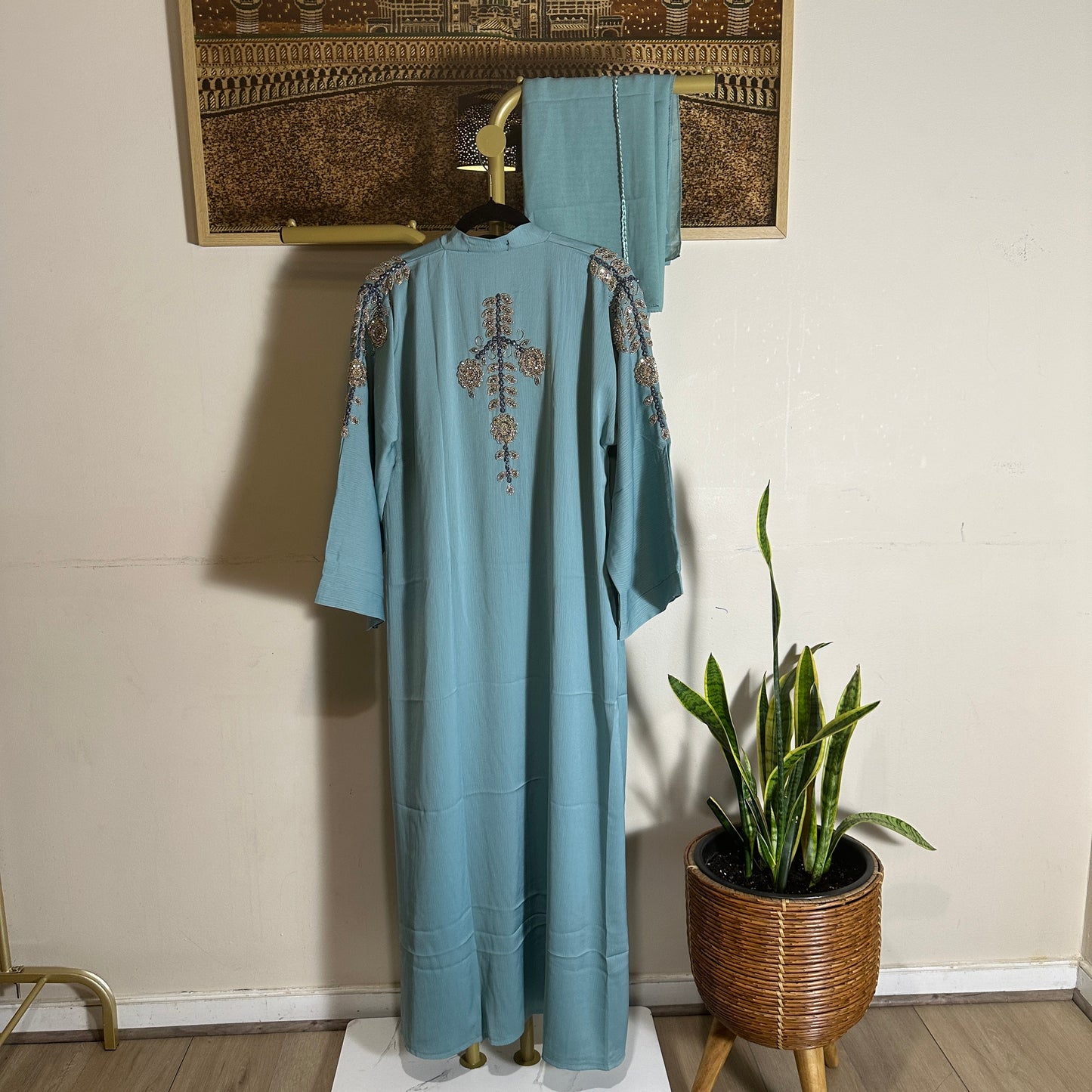 HUDA Abaya - Blue