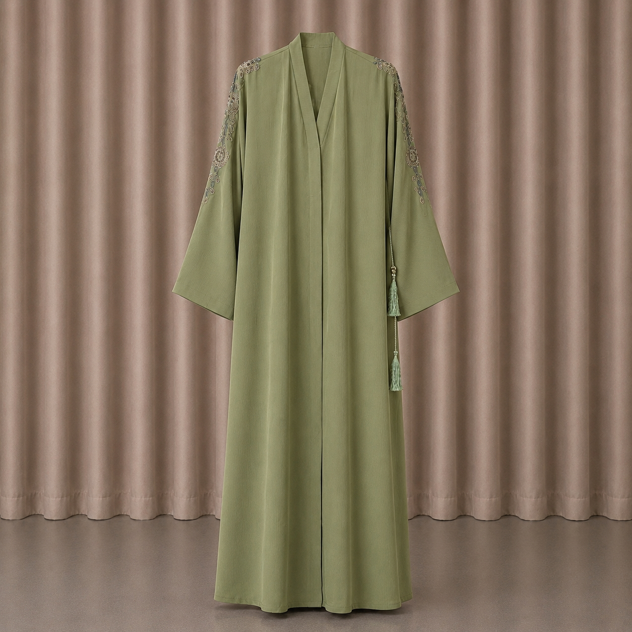 HUDA Abaya - Sage Green