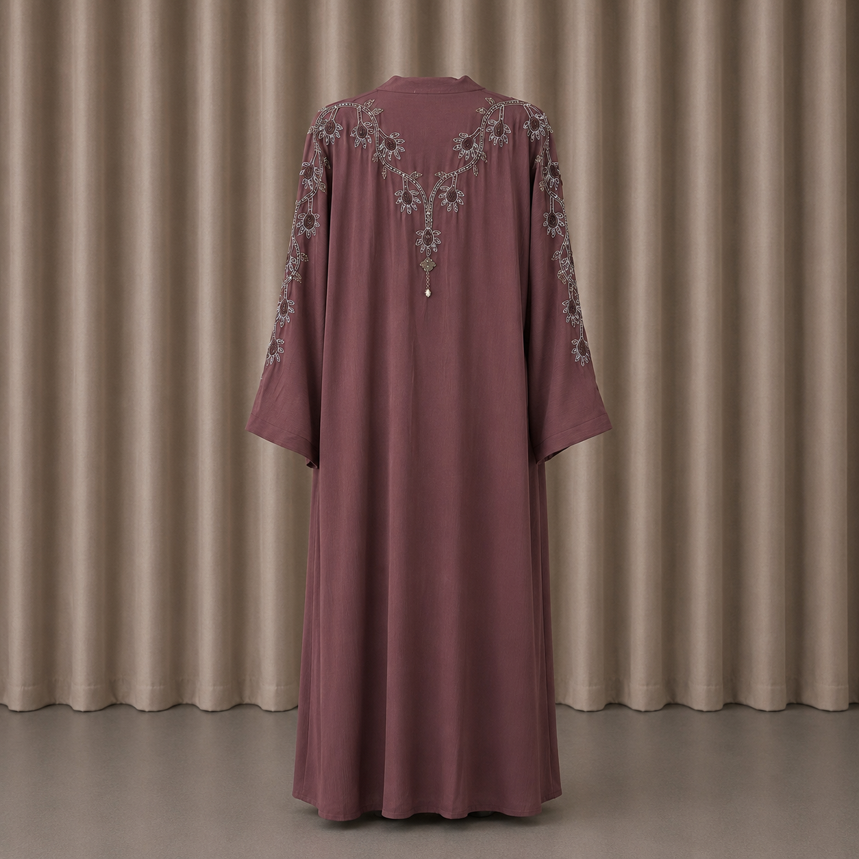 HUDA Abaya - Dusty Muave