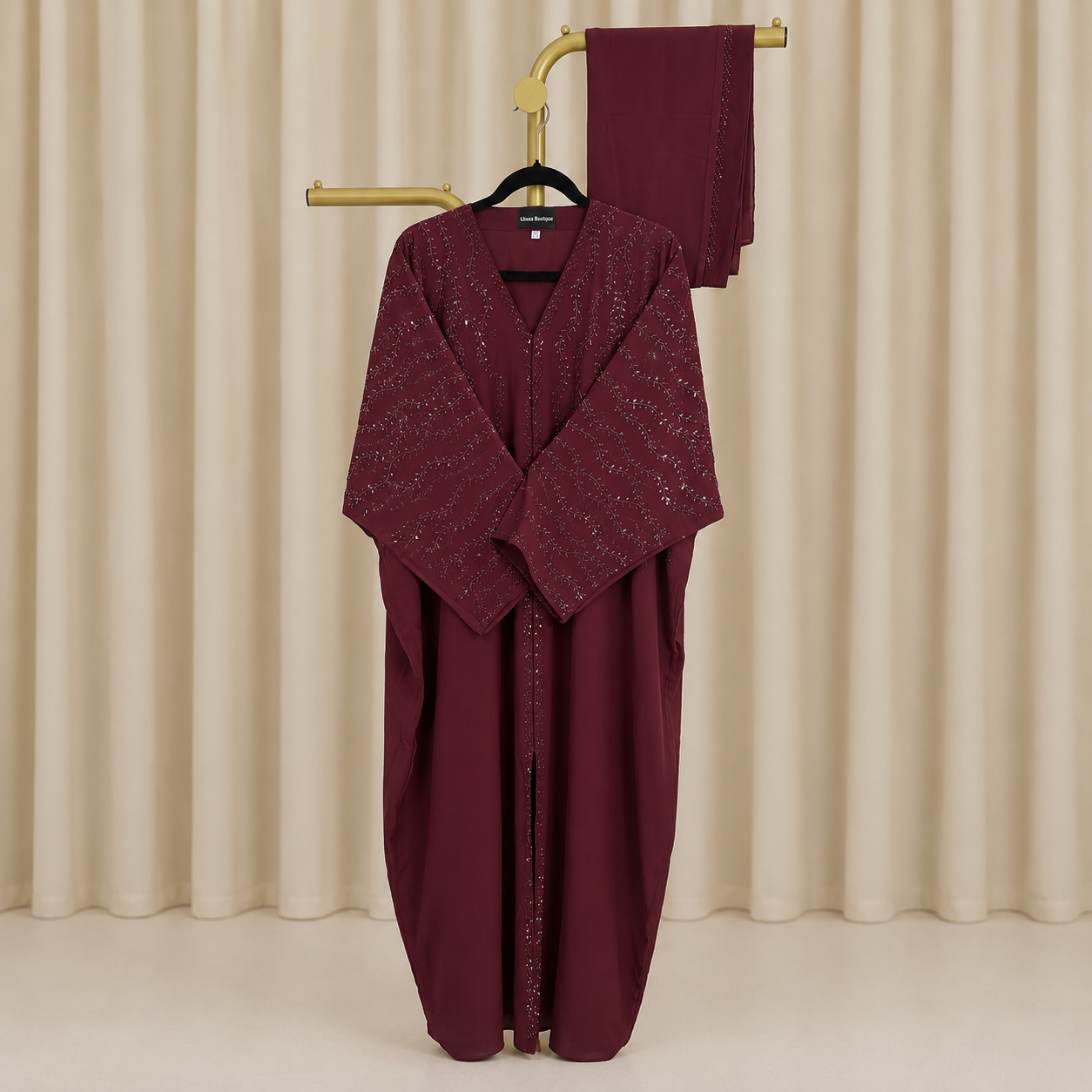 Farah Abaya - Maroon