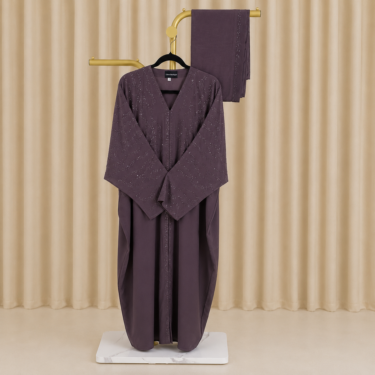 Farah Abaya - Plum