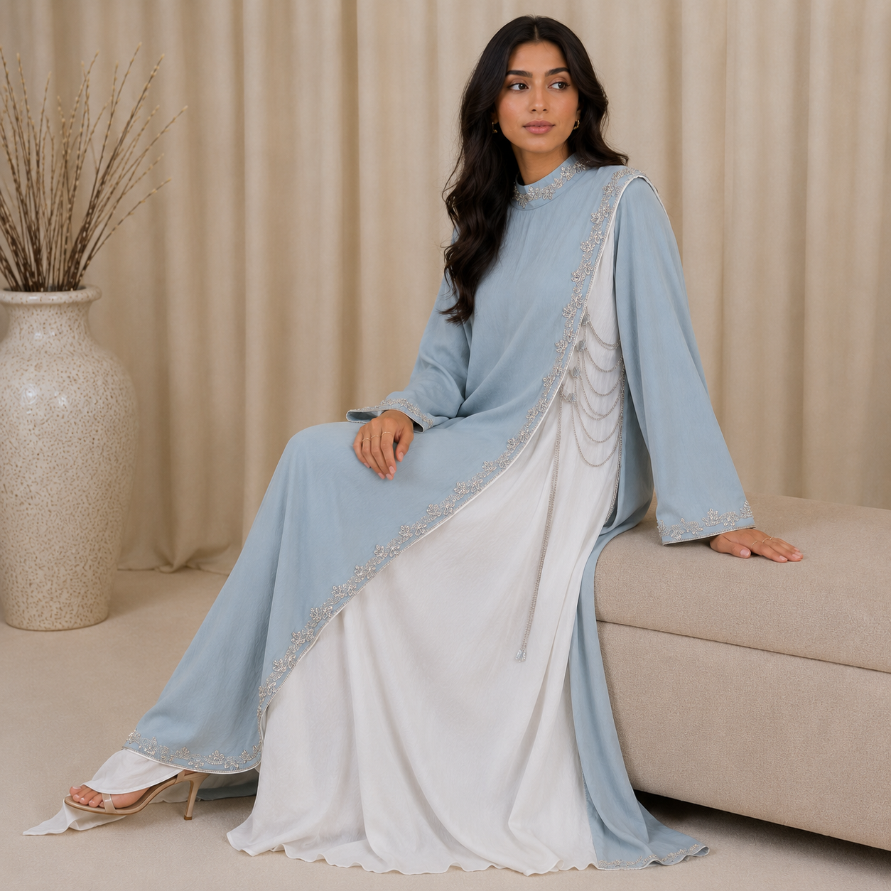Amiyah Dress - Blue
