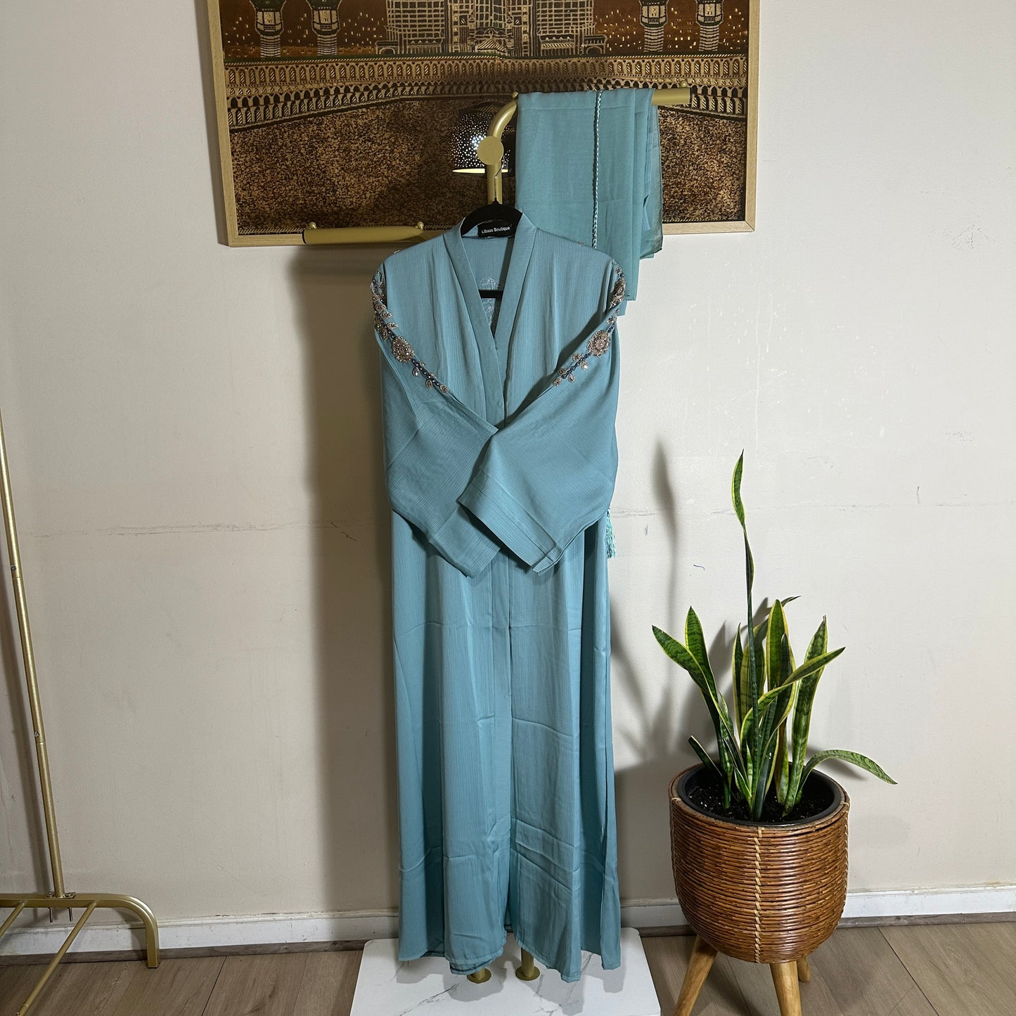 HUDA Abaya - Blue