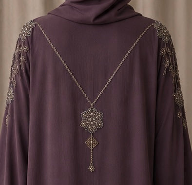 HUDA Abaya - Plum