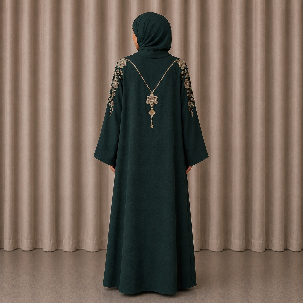 HUDA Abaya - Green
