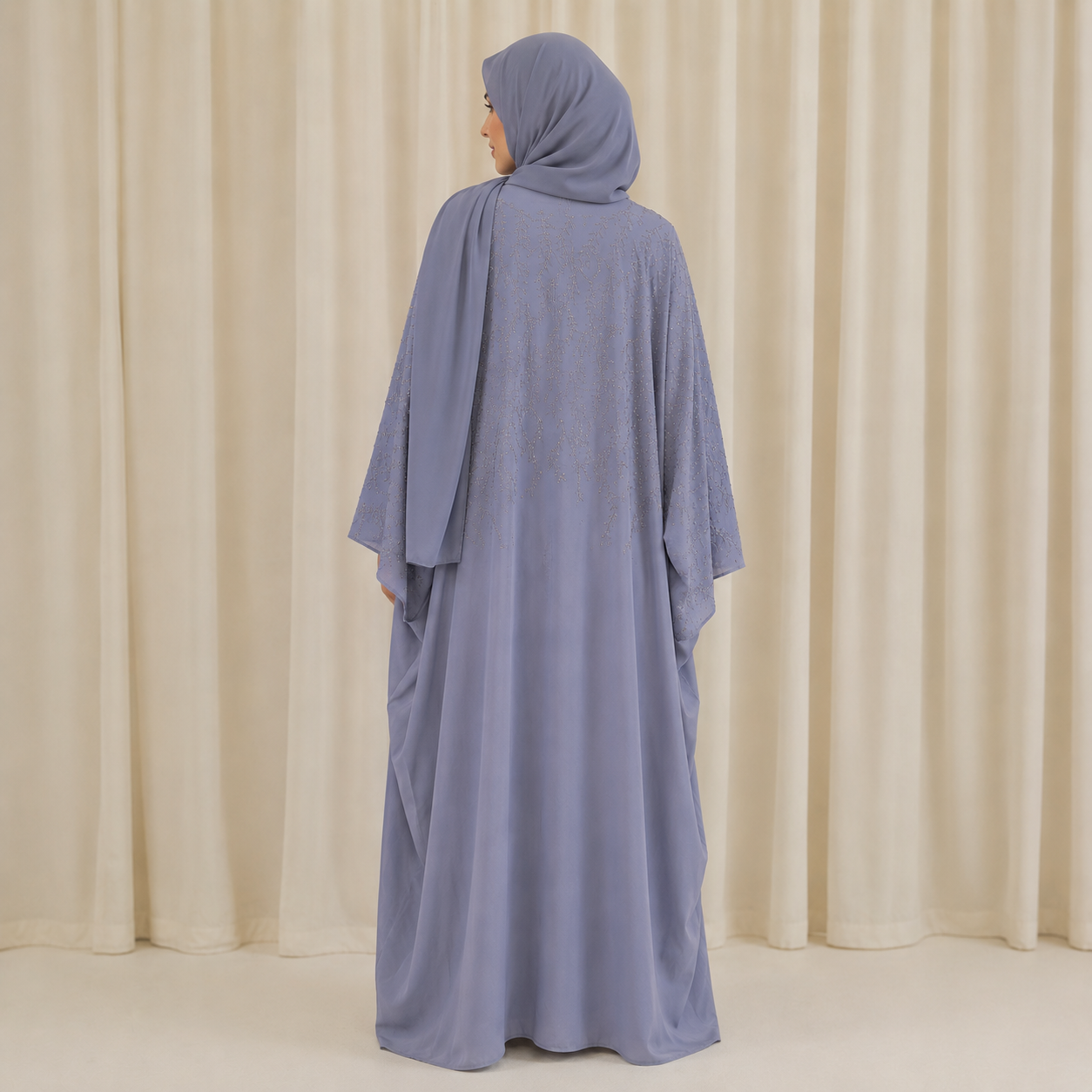 Farah Abaya - Light Grey