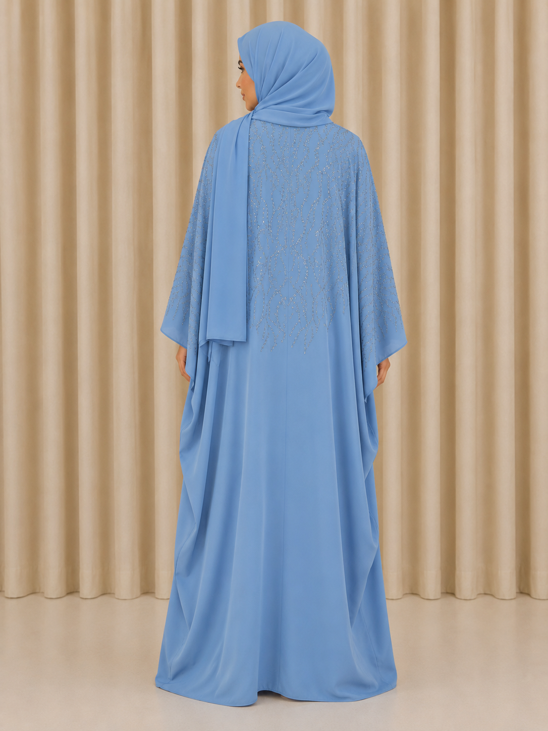 Farah Abaya - Sky Blue