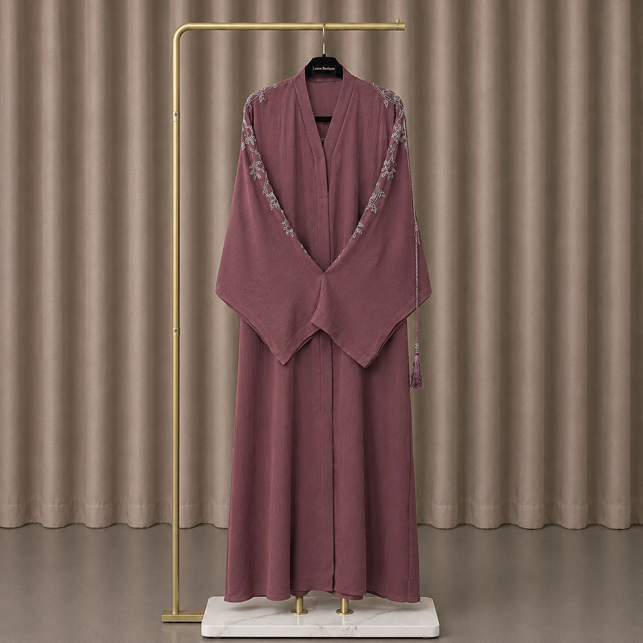 HUDA Abaya - Dusty Muave