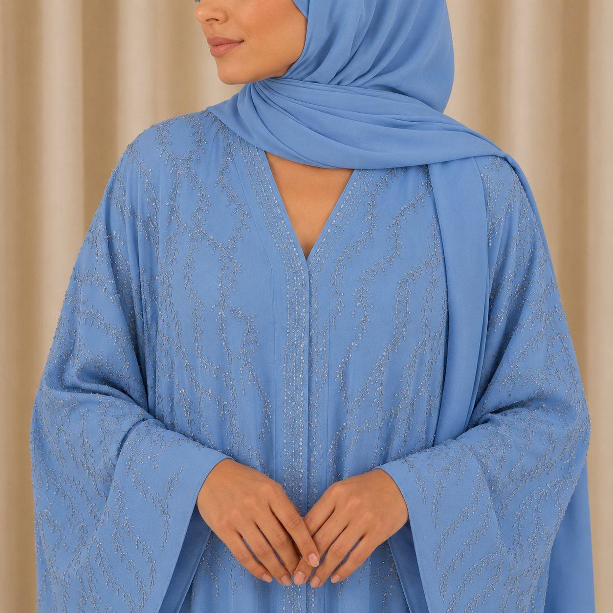 Farah Abaya - Sky Blue