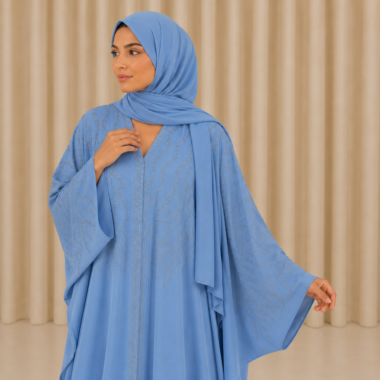 Farah Abaya - Sky Blue