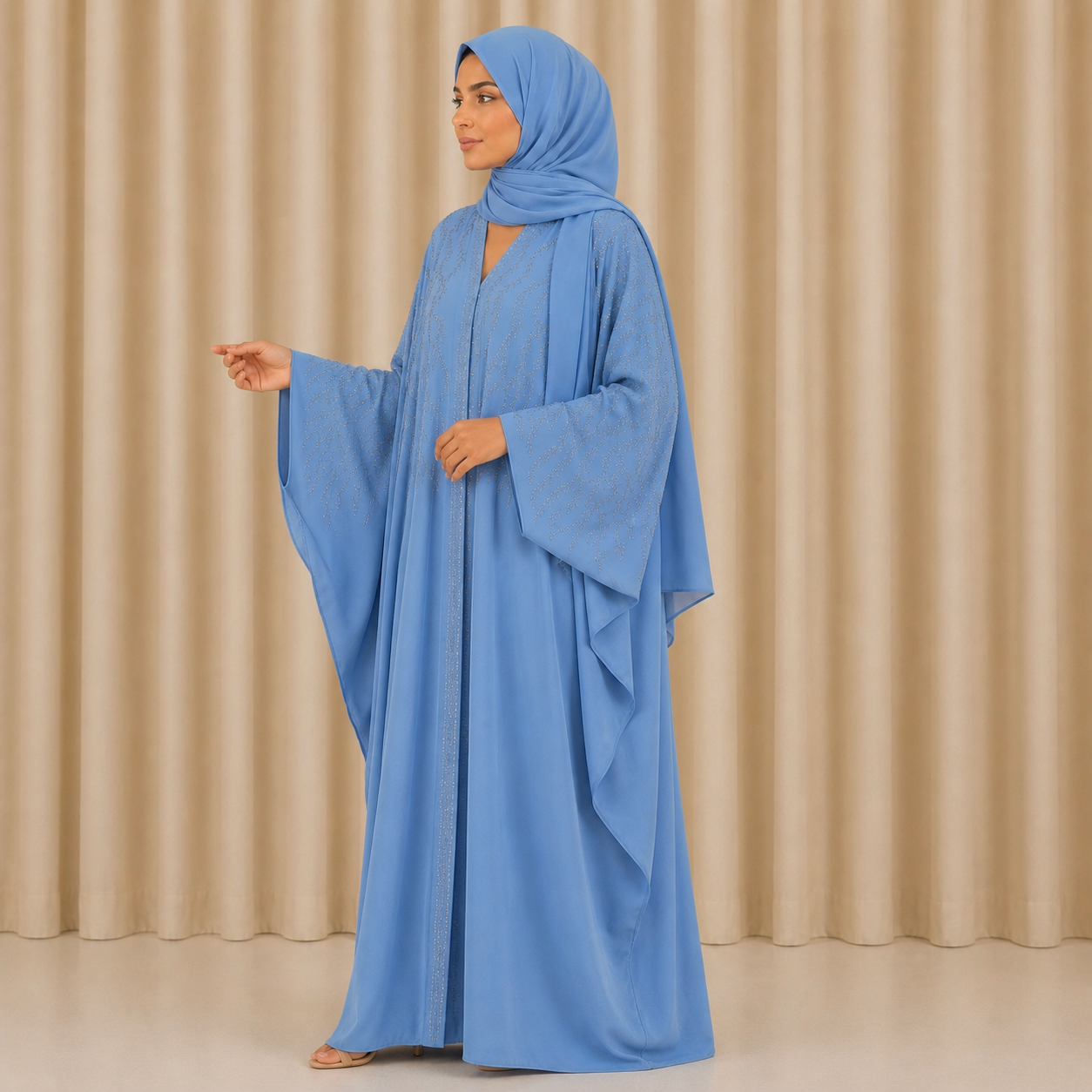 Farah Abaya - Sky Blue