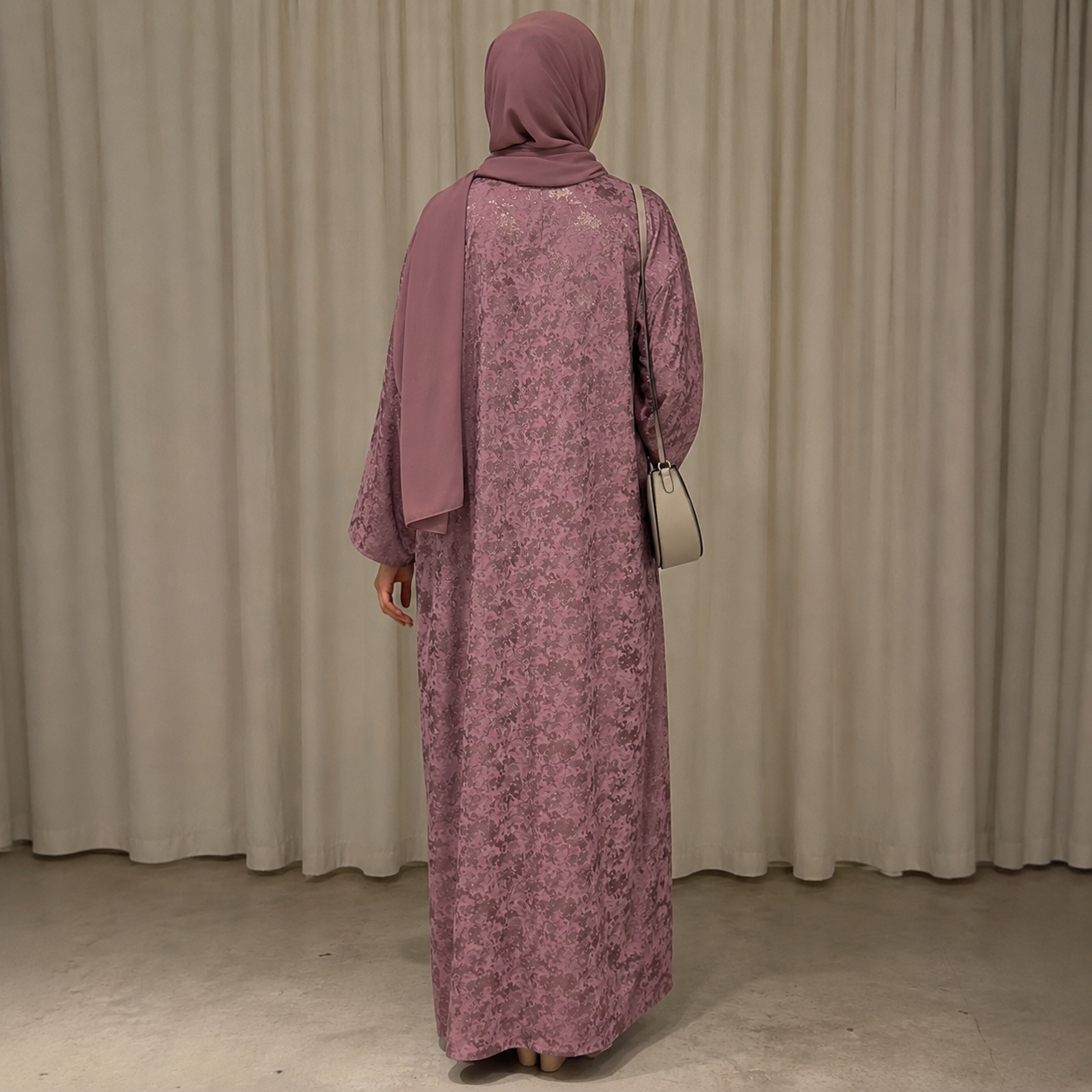 Mina Abaya - Dusty Pink