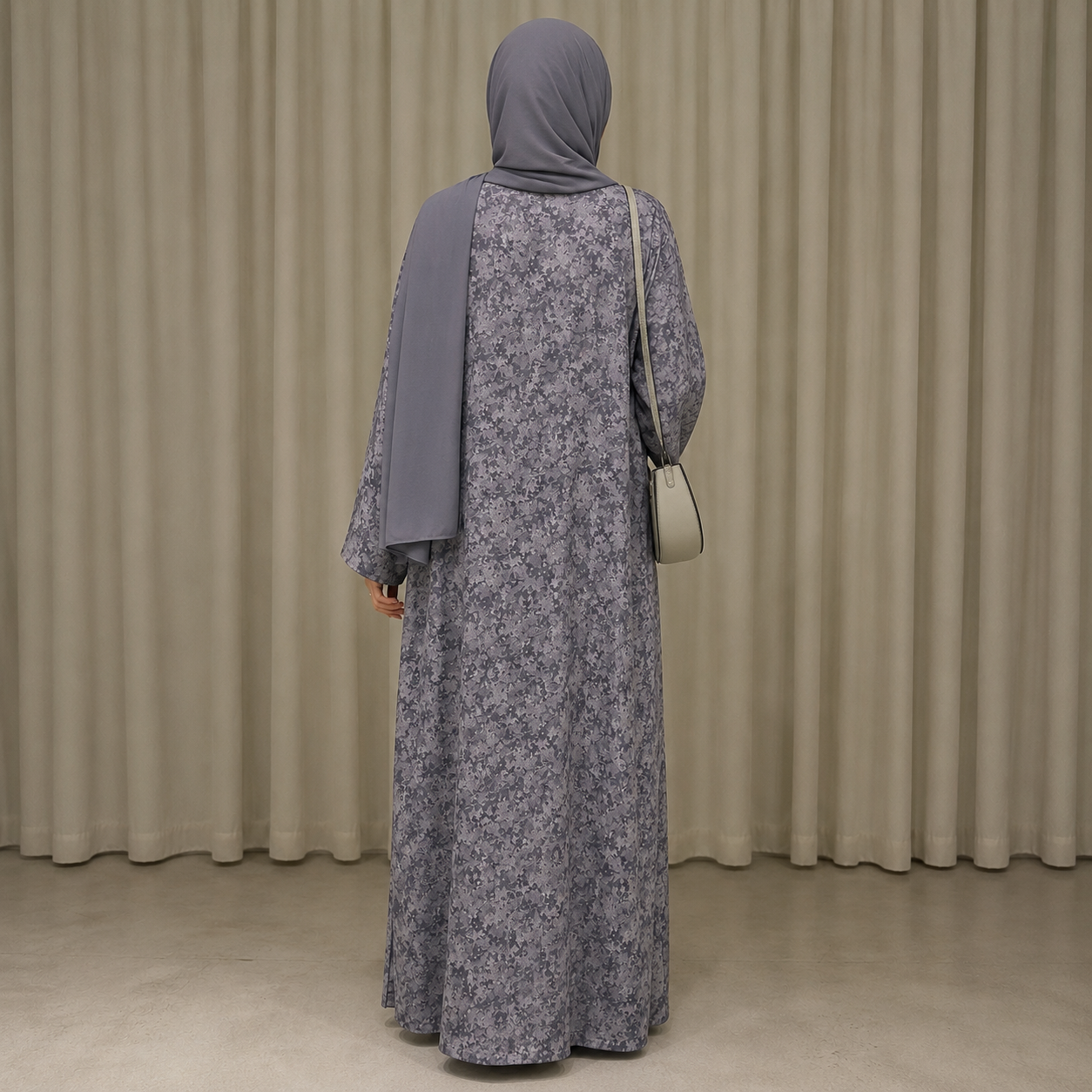 Mina Abaya - Grey