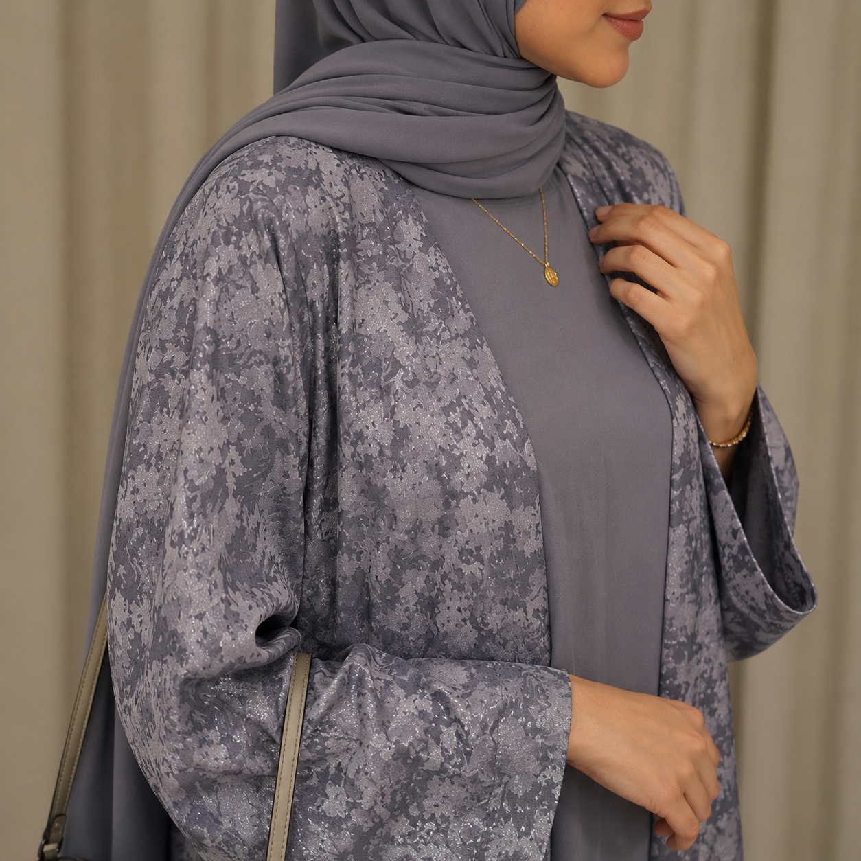 Mina Abaya - Grey